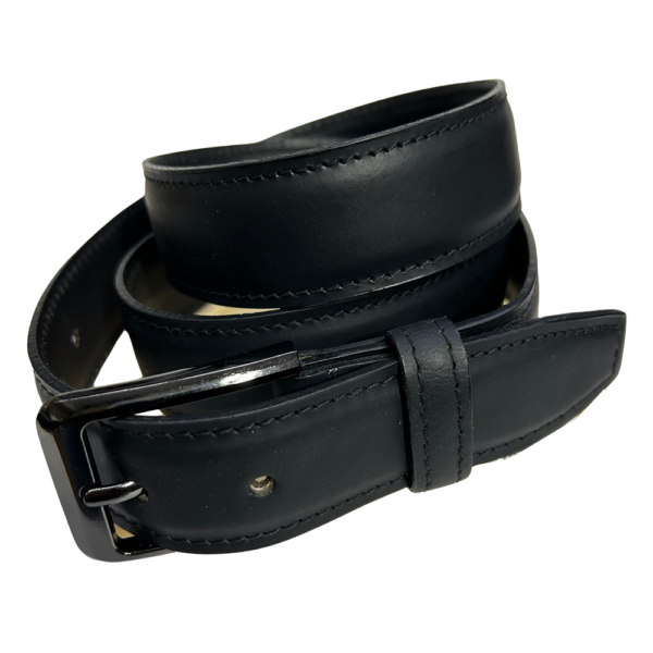 Leather belt for men